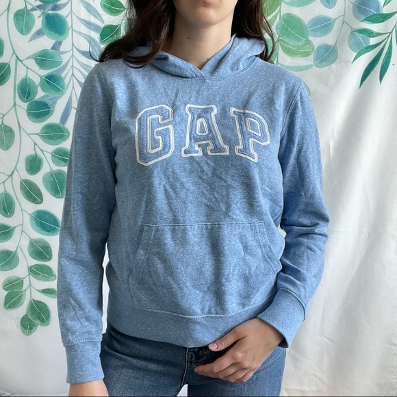 GAP Tops - Gap Stitched Spellout Hoodie